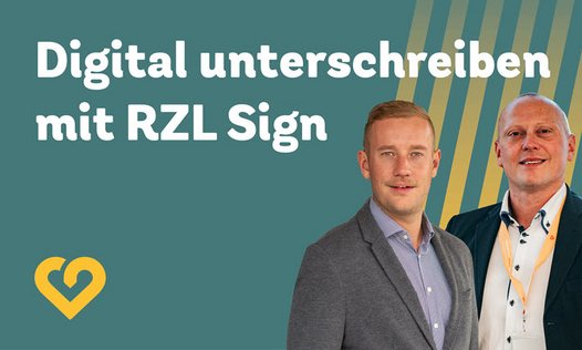 Dokumente digital unterschreiben